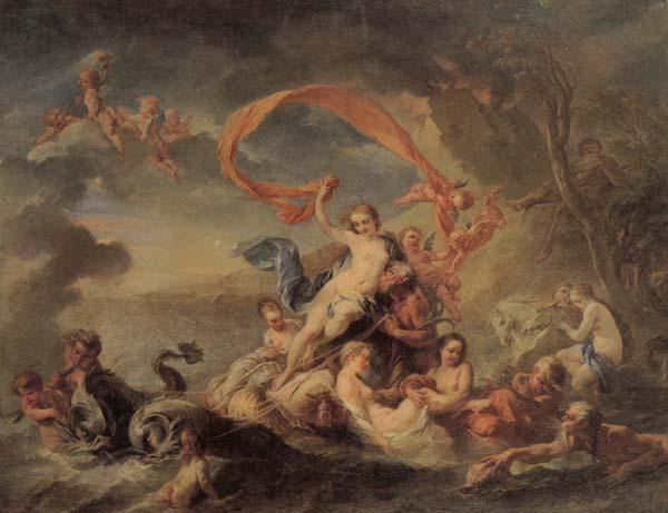 Jean Baptiste van Loo The Triumph of Galatea Germany oil painting art